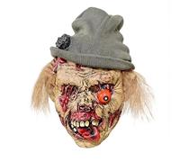 Horror Masque Creepy Cosplay Headgear Realistic Prop | Halloween Horror Cosplay Masque for Parties Theme Parks Stage Haunted Houses Men Women