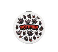 Horror Mothman Makeup Mirror Funny Cryptid Gifts Mothman Lover Gift Monster Spooky Gift (Mothman Makeup Mirror)