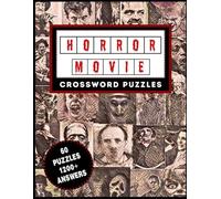 Horror Movie Crossword Puzzles: Horror Film Crossword Book