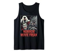 Horror Movie Freak - Creepy Ghost, Vampire & Haunted House Tank Top