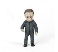 Horror Movie Garden Gnomes Statues Sculpture Horror Movie Ornaments Halloween Nightmare Resin Figurines for Tabletop Decorations Collectibles