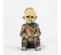 Horror Movie Garden Gnomes Statues Sculpture Horror Movie Ornaments Halloween Nightmare Resin Figurines for Tabletop Decorations Collectibles