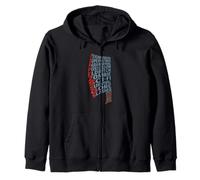 Horror Movie Genre Zip Hoodie