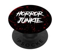 Horror Movie Lover Blood Splatter Gore PopSockets Adhesive PopGrip