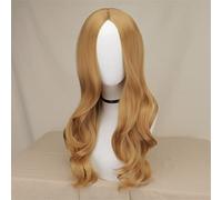 Horror Movie Megan Wig, Cosplay Long Wavy Blonde Wig Synthetic Wigs Costumes Woman Role Play Party