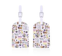 Horror Movie Merch Coven Gift Witch Lover Suitcase Tag Witch Sisters Fans ID Identifier Tag- Spooky Season Gift (Witch Tag)
