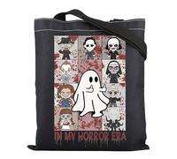 Horror Movie Merch Horrible Movie Fans Gift In My Horror Era Handbag Villain Themed Tote Bag Scary Killer Gift (Horror Era)