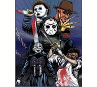 horror movie monsters Serial Killer: Journal Diary Writing Paper Note Pad Horror Movie Prop Replica