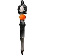 Horror Movie Pens, Spooky Pens, Fun Unique Kids and Adults Ballpoint Pen, Horror Beadable Pens,Novelty Refillable Pens for Halloween Thanksgiving Party Supplies School Office,Horror Gifts (B) (E)