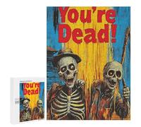 Horror Movie Post Fun Wooden Picture Vertical Version Puzzle Creative Gift Wood Jigsaw for Adults And Family Game