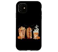 Horror Movie Snacks Spooky Popcorn Halloween Night Film Case for iPhone 11