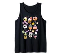 Horror Movies Summer Popsicle Halloween Ice Cream Summerween Tank Top