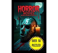 Horror Movies Word Search Puzzles: For vacations, holidays and leisure time - 6x9 inches 110 pages