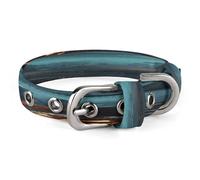 Horror Pumpkin CemeteryHorror Pumpkin Cemetery Pet Collar, Adjustable Dog Collars with Buckle Stainless Steel D-Ring, Comfortable Collar for Small Medium Dogs and Cats