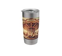Horror Scary Carousels Carousel Carnival Amusement Park Stainless Steel Insulated Tumbler