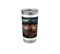 Horror Scary Carousels Carousel Carnival Amusement Park Stainless Steel Insulated Tumbler
