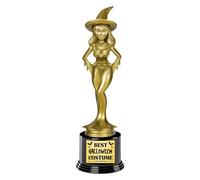 Horror-Shop Best Halloween Costume Trophy Witch 22cm