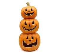 Horror-Shop Large Halloween Pumpkin Tower With Light 50cm