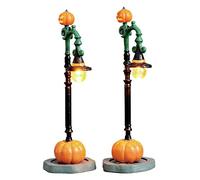 Horror-Shop Lemax Spooky Town - Witch Pumpkin Patch Set Of 2