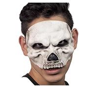 Horror-Shop White Skull Eye Mask