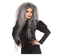 Horror-Shop Wild Witches Wig Grey