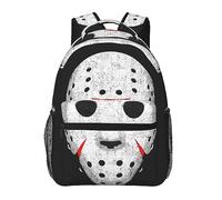 BONDIJ Horror Skull Backpack for school Lightweight Travel Daypack Bag Large BookBag for Kids Boys Girls teacher gifts