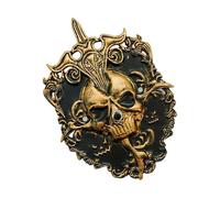 Horror Sound-Activated Doorbells with Visual Intercoms Weatherproof Alloy & Setup for Halloween Security Haunted Houses Doorbells with Intercoms