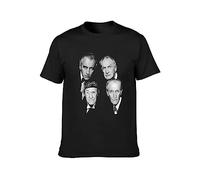 Horror Stars Peter Cushing Men's T-Shirt Unisex Black Tee L