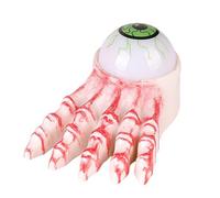 Horror Tealight Candle, Decorative Eyeball Shaped Ambiance Lamp, Spooky Tealight Candle, for Haunted House Yard Basement Garage Farmhouse Pub Home Office Dorm Room