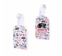 Horror TV Series Lover Gift I Didn’t Run Away This Time Inspire Baggage Tag Demogorgons Gift (Run Away-taguk)