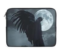 Horror Vampire Devil Grim Reaper Laptop Case Sleeve Bag 17inch Durable Shockproof Protective Computer Carrying Cover Briefcase