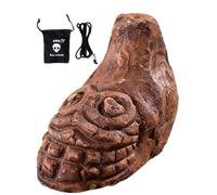 Horror Whistle - Ceramic Horn with Scary Human Sound, Whistles for Human Screams, for Halloween Carnival Haunted House of the Fool's Theatre and Party