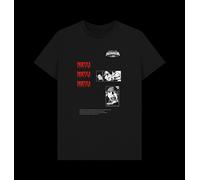 Horrorline Dracula Multi Images Unisex T-Shirt Horrorline Black 2XL
