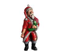 HorrorNaments Zombie Santa Horror Ornament - Scary Prop and Decoration for Halloween, Christmas, Parties and Events