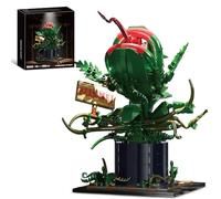 Horrors Piranha Plant Building Block Set (838pcs), Compatible with Lego Audrey 2, Movable Design & Feed Me! Sign,Wicked Style Decor Gift for Adult, Kids 8-14 & Tv Film Fans, for Halloween/Christmas