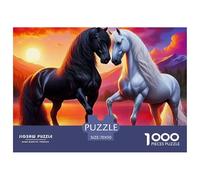 Horse, 1000-piece Jigsaw, Calming Yet Stimulating Indoor Activity, Perfect for Keepsakes Or Gallery Walls, Suitable for Ages 8+, 70x50cm/1000pcs