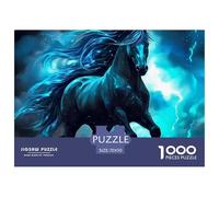 Horse 1000 Piece Jigsaw Puzzle for Adults Challenging for Challenging Family Activity Games Colorful for Home Decor Gifts 70x50cm/1000pcs