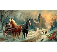 horse 1000 Pieces Jigsaw Puzzles for Adults Challenging Game Jigsaw Puzzle Home Decors for The Whole for Women, Gifts for Men 75x50cm/1000pcs