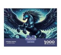 Horse 1000pc Jigsaw Puzzle Ultra Difficult Stress Relief Puzzle Made in UK Missing Piece Guarantee 100% Recycled 70x50cm/1000pcs