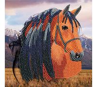 Crystal Art Horse 18x18cm Card