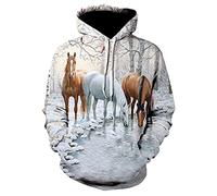 Horse 3D Printed Hoodie Sweatshirts Men Women Fashion Casual Harajuku Tracksuit Pullover Hip Hop Streetwear Hoodies V2 5XL