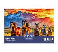 Horse (6) Thick Sturdy Cardboard Excellent Brain Game, Suitable for Improving Mental Flexibility And Focus 38x26cm/1000pcs