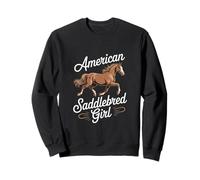 Horse American Saddlebred Girl Sweatshirt