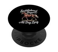 Horse American Saddlebred "Saddlebred Elegance" PopSockets Adhesive PopGrip