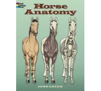Horse Anatomy Coloring Book