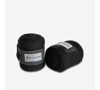 Horse And Pony Riding 3 m Standing Bandages Twin-pack - Black