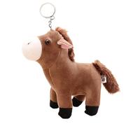 Horse Animal Keychain - Plush Keychain Pendant, Soft Horse Doll Accessory | Cute Shoulder Bag and Backpack Charm for Animal Lovers, Travel Gift for Go To