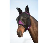 Horse anti-fly mask in durable mesh with ear protection Weatherbeeta Comfitec Deluxe