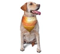 Horse At DuskDog Bandanas Cat Puppy Scarfs Washable Pet Handkerchief