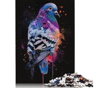 Horse Beauty Watercolor Puzzle 500 Piece Adult Jigsaw Puzzle Puzzles for Adults & Teenager for Adults Puzzles 500pcs (52x38cm)